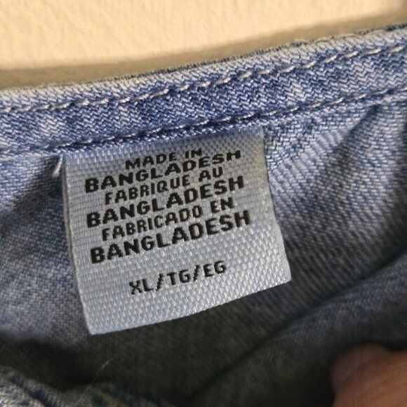 Levi's Joni Dress Cotton Chambray Tiered All Season Size XL - Picture 9 of 11